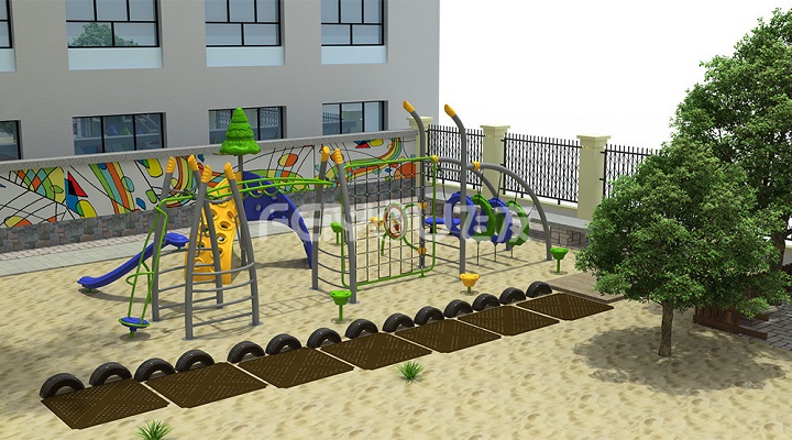 幼兒園戶(hù)外活動(dòng)空間設(shè)計(jì)兼顧自由性和可控性