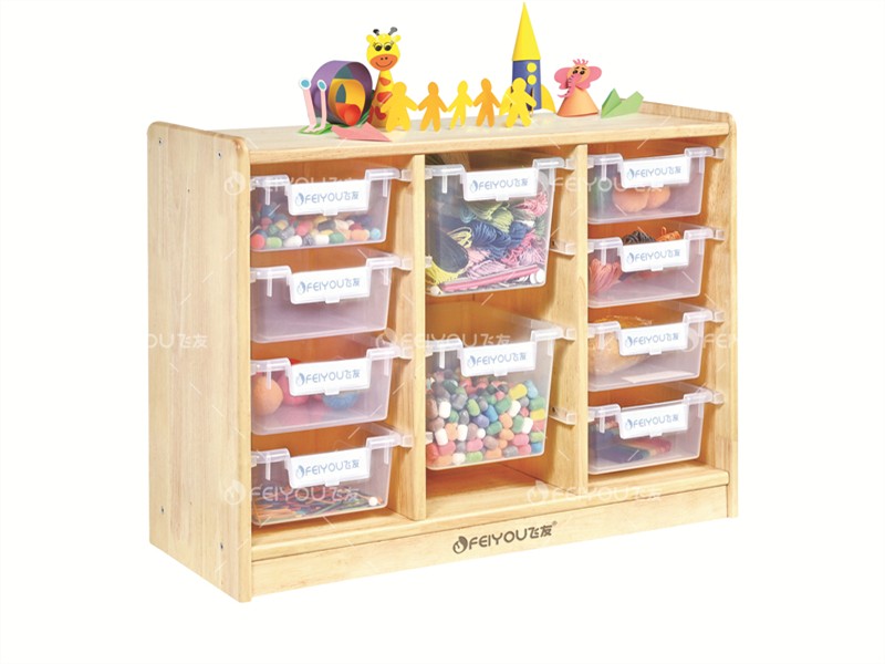 F000764樂森林·教具盒柜（?。ê该鹘叹吆校?幼兒園家具